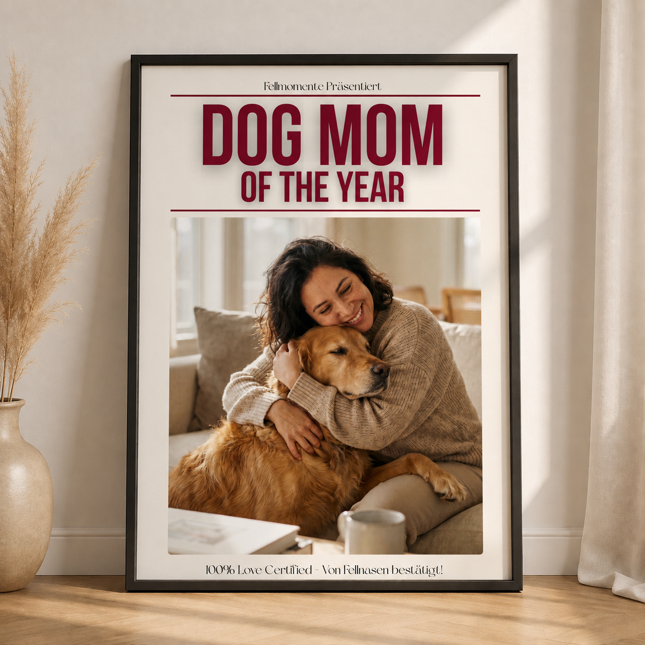 Personalisiertes Dog Mom Poster – Das perfekte Muttertagsgeschenk